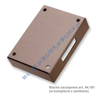 MOTTURA 34.353 zamek z ryglem wydłużonym - 2