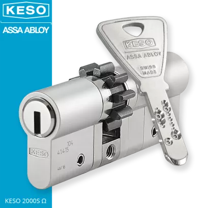 KESO 2000S Omega 35/45ZN (80 mm), wkładka patentowa