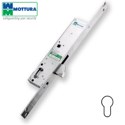 MOTTURA 47.100 zamek profilowy z ryglem semaforowym