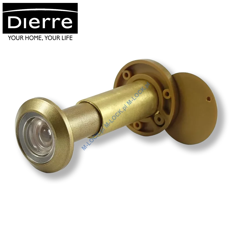 Wizjer szerokokątny do drzwi Dierre (kolor: stary mosiądz)