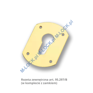 MOTTURA 38.620 zamek rozporowy na wkładkę patentową - 4