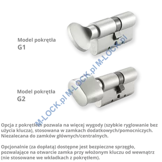 MUL-T-LOCK Classic 27/27NN (54 mm), wkładka patentowa (wzmocniona) - 6