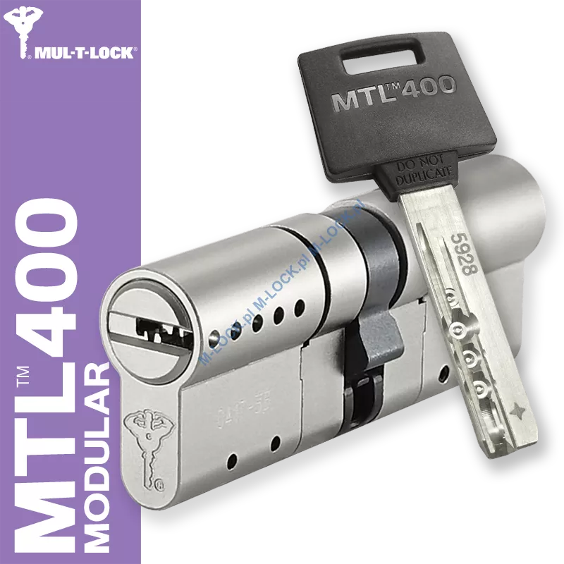 MUL-T-LOCK MTL 400 Modular / Classic PRO 43/43NN (86 mm), wkładka patentowa