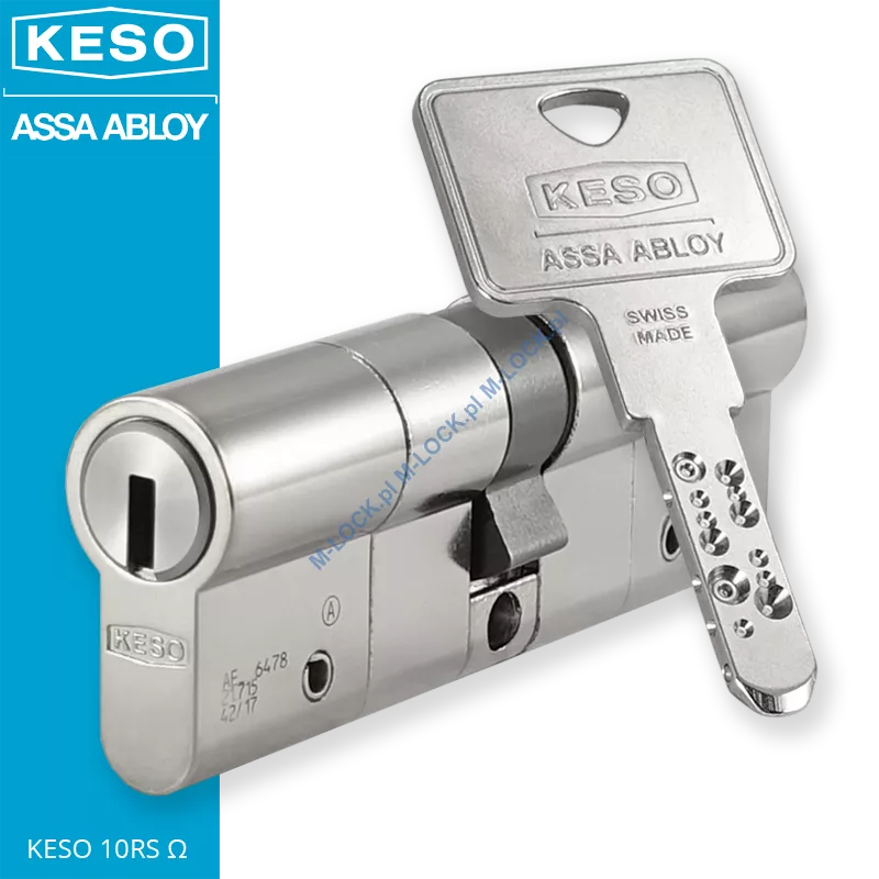 KESO 10RS Omega 45/45NN (90 mm), wkładka patentowa