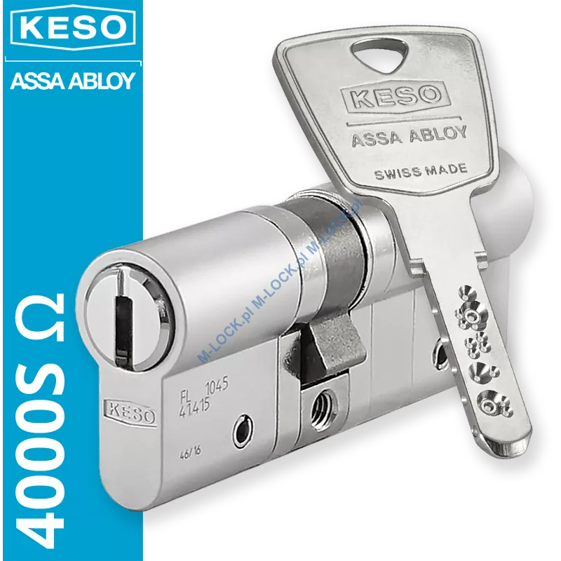 KESO 4000S Omega 35/45NN (80 mm), wkładka patentowa