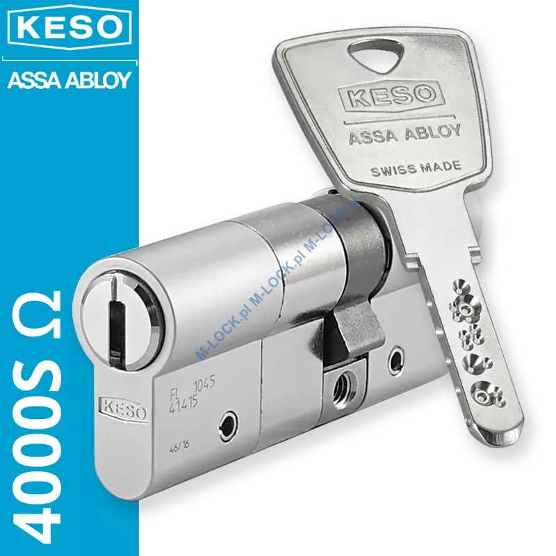 KESO 4000S Omega 30/45NN (75 mm), wkładka patentowa