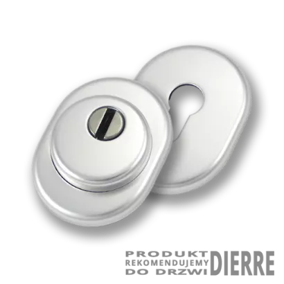 Szyld antywłamaniowy PROTECTOR AF-0138-AAd, dierre/chrom matowy