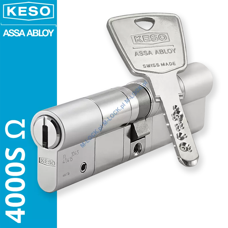 KESO 4000S Omega 55/55NN (110 mm), wkładka patentowa