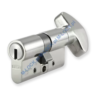 KESO 10RS Omega 30/30G2NN (60 mm), wkładka patentowa z pokrętłem - 2