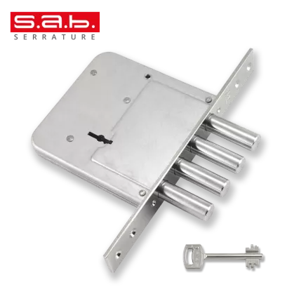 S.A.B. 4540-60N  zamek wpuszczany