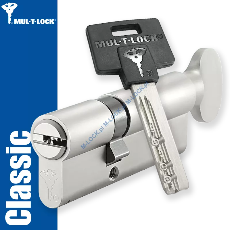 MUL-T-LOCK Classic 31/50G4NN (81 mm), wkładka patentowa z pokrętłem