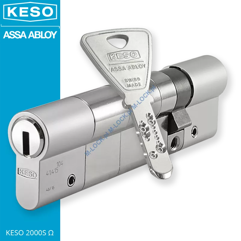 KESO 2000S Omega 30/80NN (110 mm), wkładka patentowa