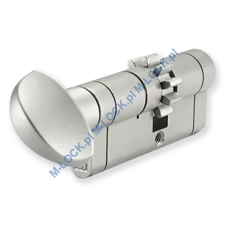 MOTTURA Champions PRO 31/41G1ZN (72 mm), wkładka patentowa z pokrętłem do drzwi WITEX Super-Lock - 3