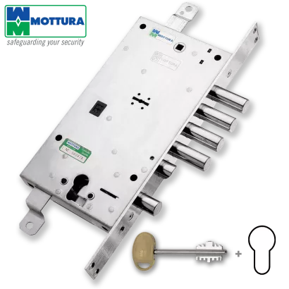 MOTTURA 54.797 zamek centralny-rozporowy, dwusystemowy (zależny)