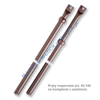 MOTTURA 34.324 blokada rozporowa na klucz typu POMPA - 2