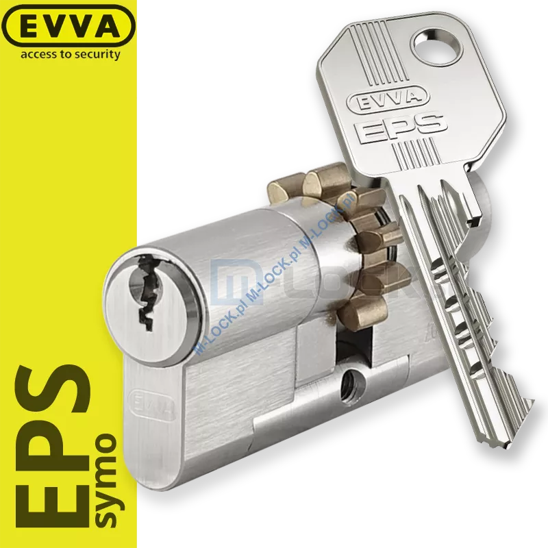 EVVA EPS 31/41ZNsymo (72 mm), wkładka patentowa