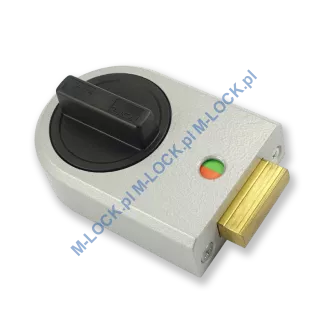 IKON 9131 (Assa-Abloy), zamek nawierzchniowy (kolor: srebrno-szary), bez cylindra - 6