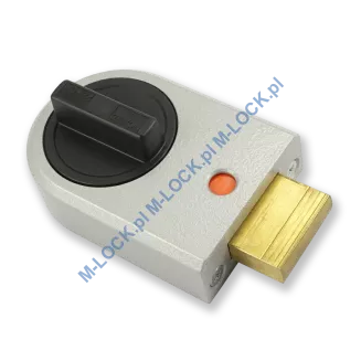 IKON 9131 (Assa-Abloy), zamek nawierzchniowy (kolor: srebrno-szary), bez cylindra - 7