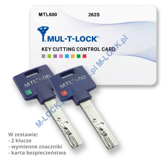 MUL-T-LOCK MTL600 C13, kłódka hartowana - 2