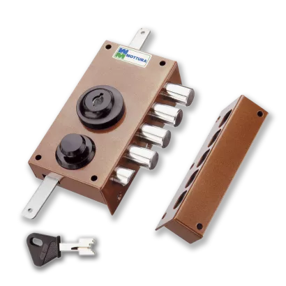 MOTTURA 30.436 zamek rozporowy na klucz typu POMPA z zatrzaskiem