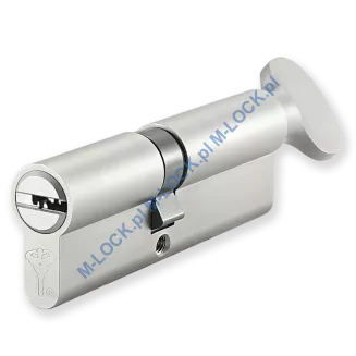 MUL-T-LOCK Classic 40/50G1NN (90 mm), wkładka patentowa z gałką do drzwi Dierre - 3