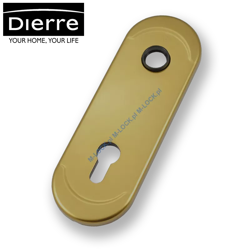 Dierre NEW CRETA, szyld na wkładkę, brąz anodowany