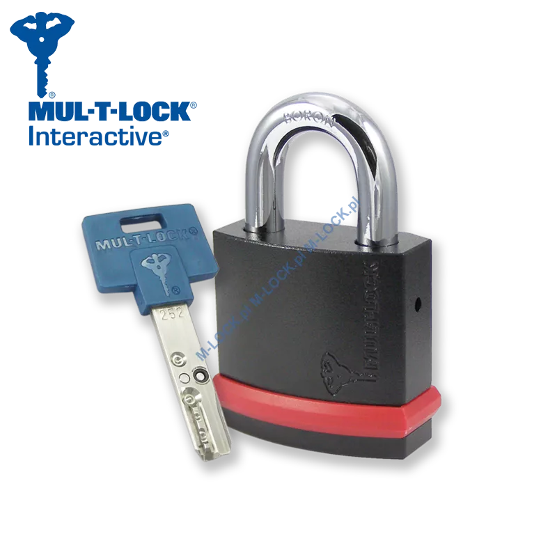MUL-T-LOCK Interactive NE10G, kłódka hartowana
