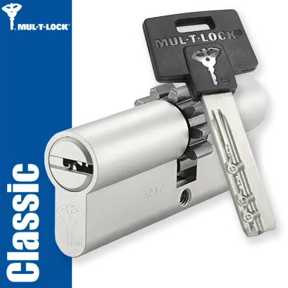 MUL-T-LOCK Classic 40/55ZN (95 mm), wkładka patentowa do drzwi WITEX Super-Lock