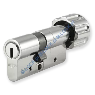 KESO 10RS Omega 30/40G1NN (70 mm), wkładka patentowa z gałką - 2