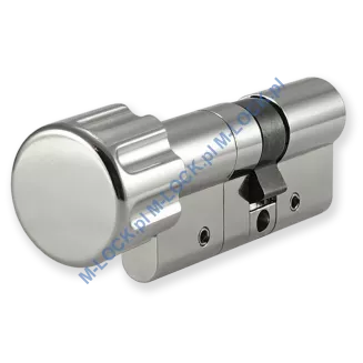 KESO 10RS Omega 30/40G1NN (70 mm), wkładka patentowa z gałką - 3