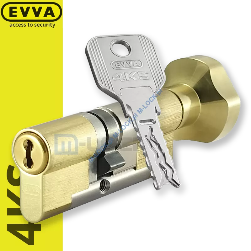 EVVA 4KS 36/46G1NM (82 mm), wkładka patentowa