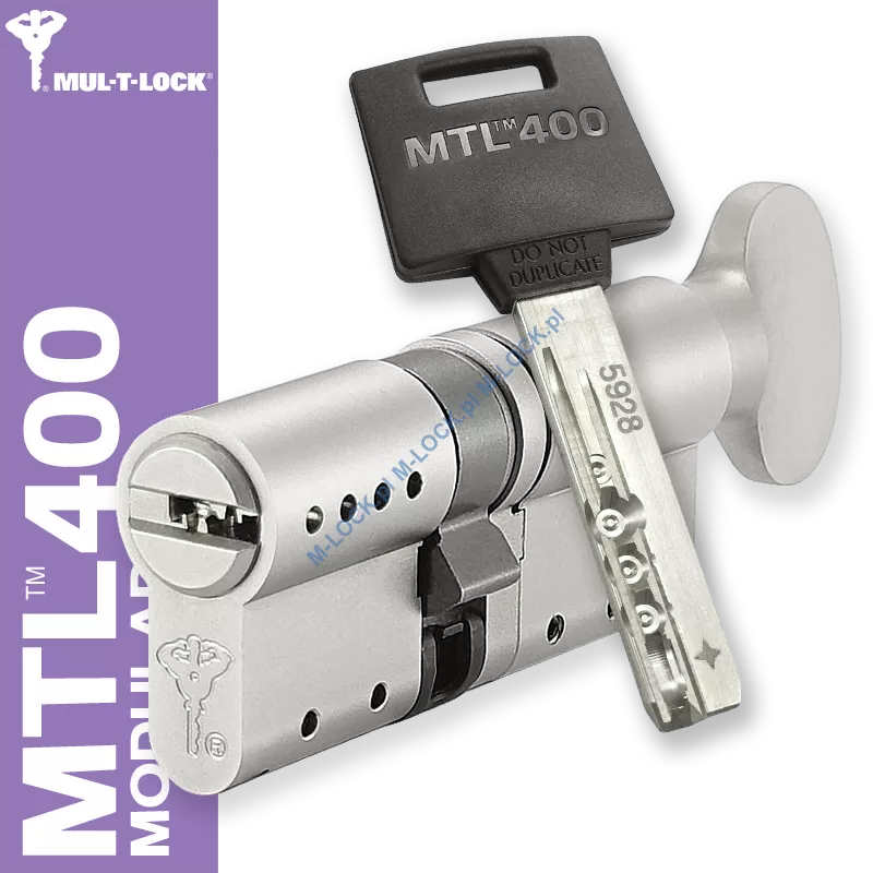 MUL-T-LOCK MTL 400 Modular / Classic PRO 31/40G1NN (71 mm), wkładka patentowa