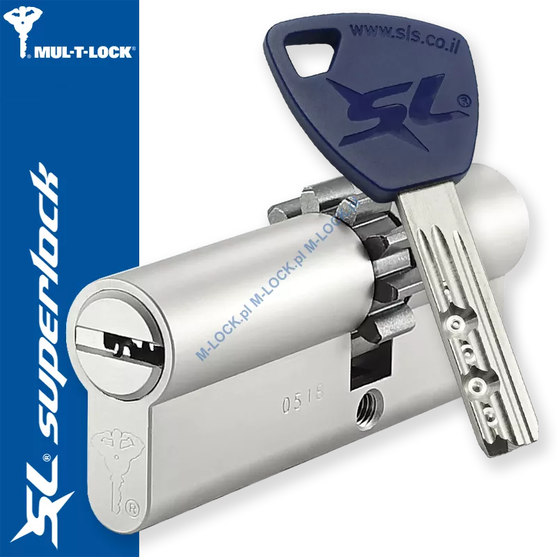 MUL-T-LOCK SL Classic 33/48ZN (81 mm), wkładka patentowa do drzwi WITEX Super-Lock
