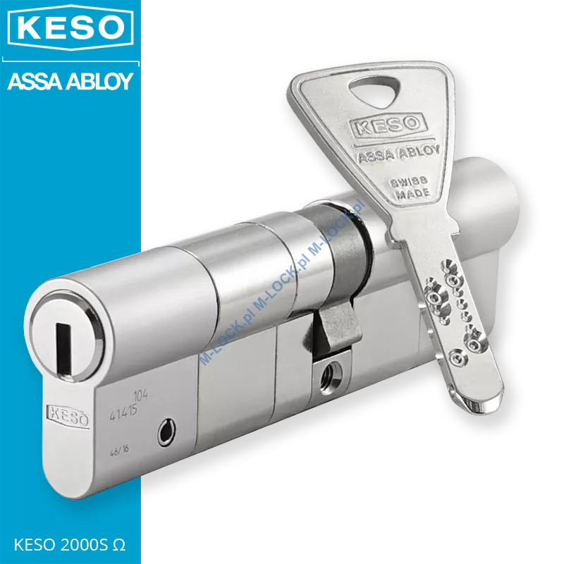 KESO 2000S Omega 50/60NN (110 mm), wkładka patentowa