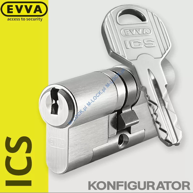 EVVA ICS - wkładka patentowa (konfigurator)