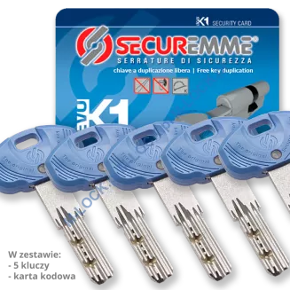 SECUREMME EVOK1 - wkładka patentowa, modularna (konfigurator) - 2