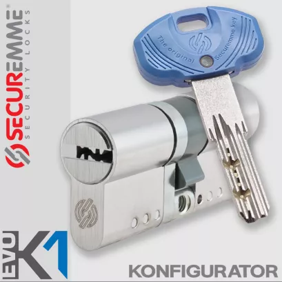 SECUREMME EVOK1 - wkładka patentowa, modularna (konfigurator)