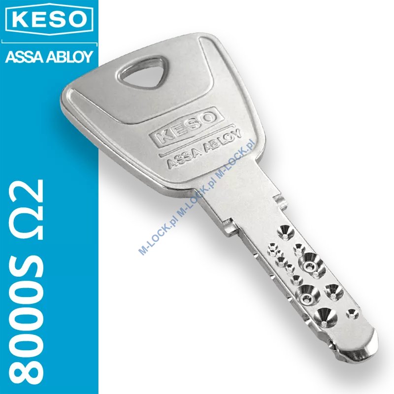 KESO 8000S Omega2, dorobienie klucza do karty