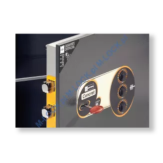 MOTTURA 11.C338N CONCRET sejf wolnostojący z zamkiem kluczowym i mechanizmem szyfrowym (46 l) - 4