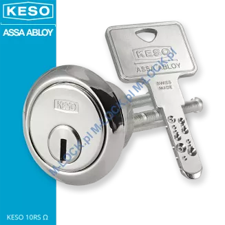 GERDA ZX-1000, zamek nawierzchniowy z cylindrem KESO 10RS Omega (kolor: grafit) - 3