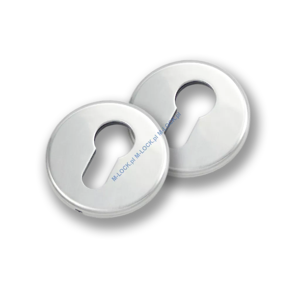 Rozetki na wkładkę do zamków S.A.B. seria 16xx, chrom