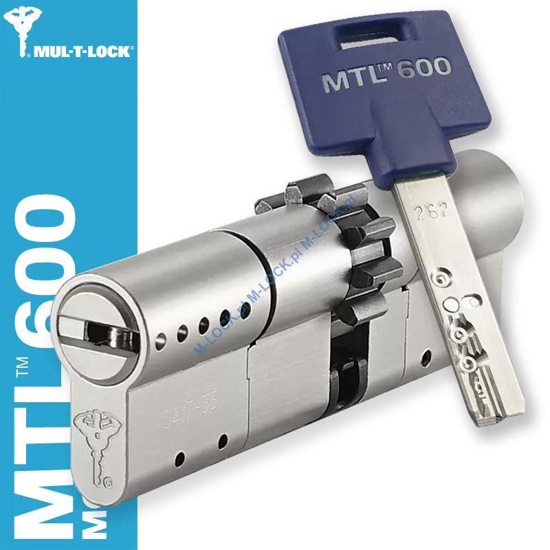 MUL-T-LOCK MTL 600 Modular / Interactive+ 43/53ZN (96 mm), wkładka patentowa
