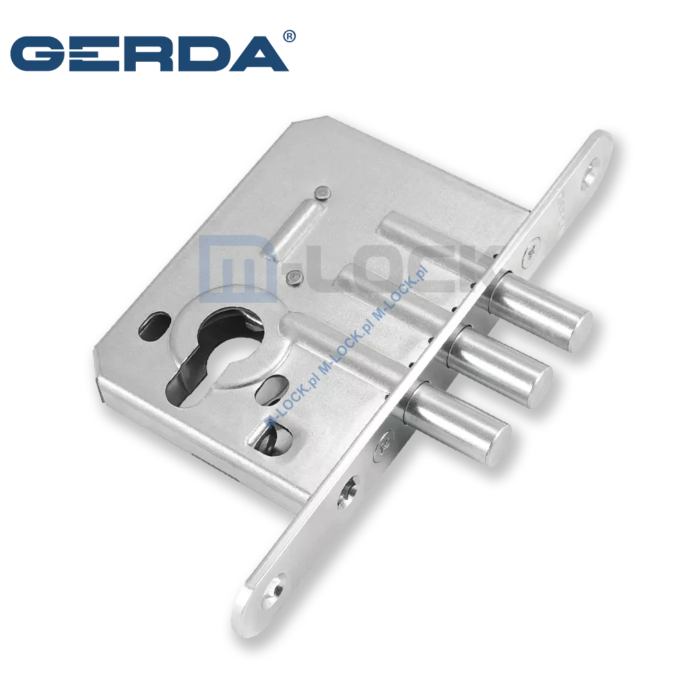 GERDA ZW-500N, zamek dodatkowy-wpuszczany