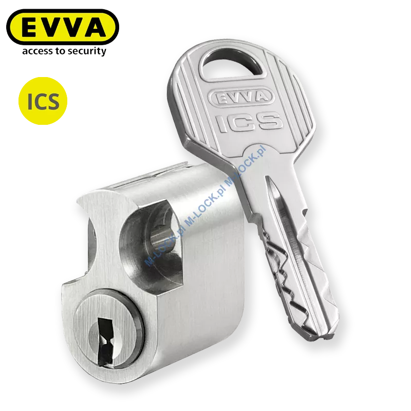 EVVA ICS 603N, cylinder owalny (skandynawski), wewnętrzny