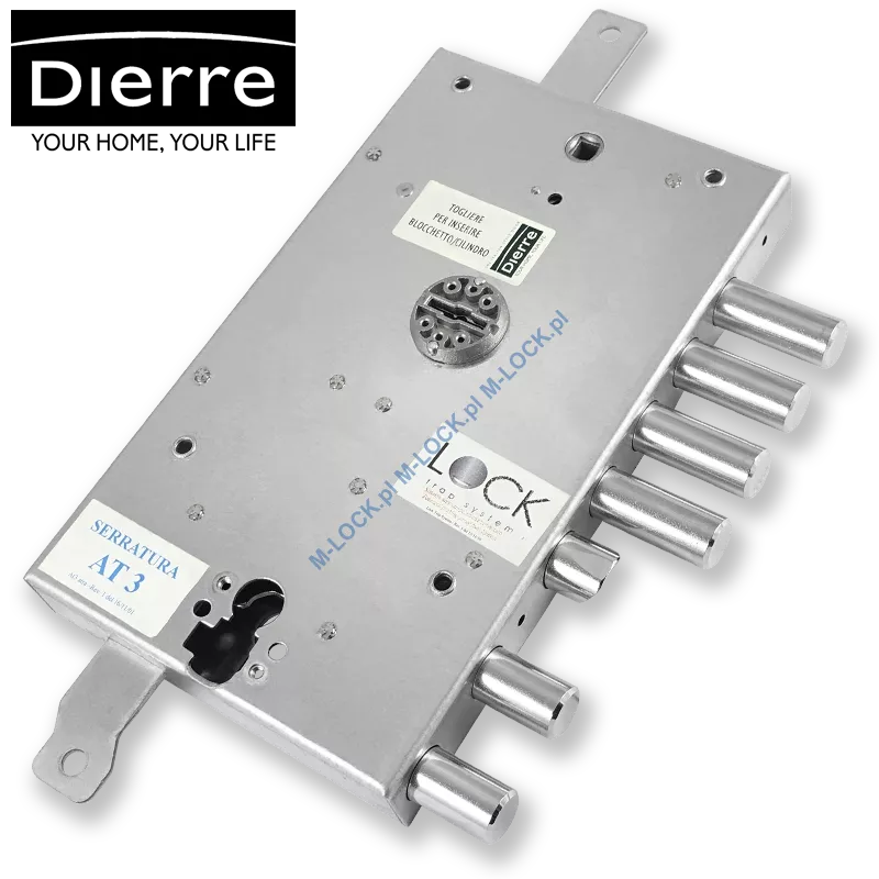 ATRA 197, zamek do drzwi DIERRE ASSO 3 (bez wkładki MIA)