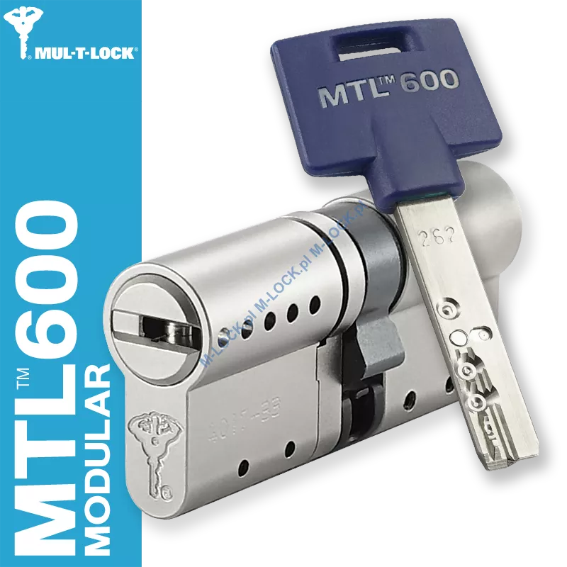 MUL-T-LOCK MTL 600 Modular / Interactive+ 33/38NN (71 mm), wkładka patentowa