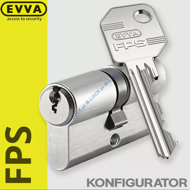 EVVA FPS - wkładka patentowa (konfigurator)