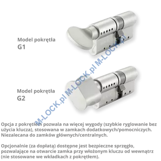 MUL-T-LOCK Classic Modular 31/40G2ZN (71 mm), wkładka patentowa - 7