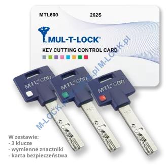 MUL-T-LOCK MTL 600 Modular / Interactive+ 35/85NN (120 mm), wkładka patentowa - 2