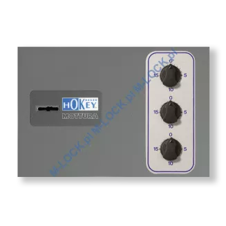 MOTTURA 10.HC5600 HOKEY sejf wolnostojący z zamkiem kluczowym i mechanizmem szyfrowym (28 l) - 3